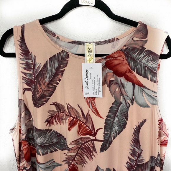 Lara Fashion Sleeveless Swing Dress Pockets - Picture 6 of 8